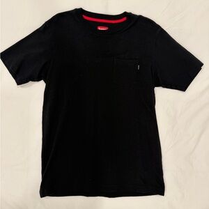 Supreme Pocket Tee - Size Medium - Black